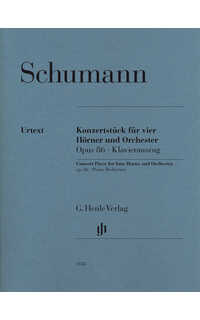 schumann r. - pieza de concierto op.86 urtext -