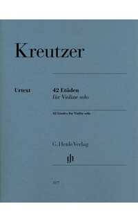 kreutzer r. - estudios (42) urtext violin
