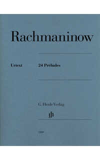 rachmaninoff s. - preludios completos 24 (p) urtext