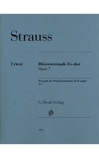 strauss r. - serenata mib m op.7 para instrumentos de viento urtext