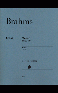 brahms j. - valses op.39 urtext