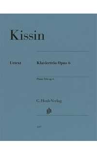 kissin e. - trio cuerda con piano op.6 urtext