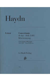 haydn m. - conciertante sib m hob.i:105 ob/fg/v/vc/p urtext -