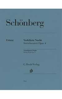 schoenberg a. - verklarte nacht (noche transfigurada) - op.4 (sexteto) urtext