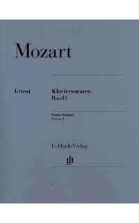 mozart w.a. - sonatas v.1 urtext (con digitacion)