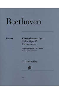 beethoven l.v. - concierto nº 1 do m (urtext) - op.15