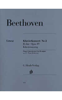 beethoven l.v. - concierto nº2 sib m urtext - op.19