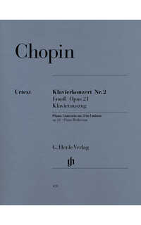 chopin f. - concierto nº2 fa m - op.21