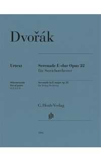 dvorak a. - serenata cuerdas op.22 urtext juego de partes