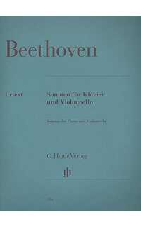 beethoven l.v. - sonatas violonchelo (5) - op.5/69/102 urtext
