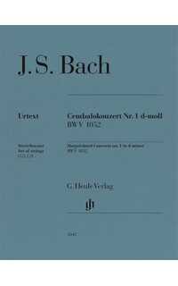 bach j.s - concierto re m bwv 1052 nº 1 (cembalo) partes urtext