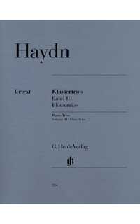 haydn j. - trios v.3 urtext (sc+pt) v/vcp -