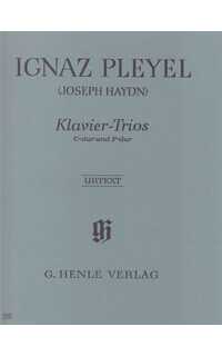 pleyel i. - trios do/fa (haydn) (sc+pt) v/vcp - hob.xv