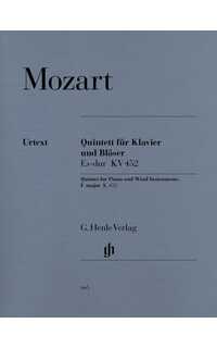 mozart w.a. - quinteto mib m urtext ob/cl/tr/fgp - kv.452