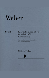 weber c.m. - concierto nº1 fa m op.73 urtext