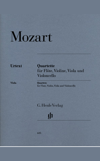 mozart w.a. - cuartetos con flauta y cuerdas