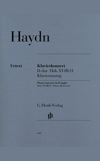 haydn j. - concierto re m xviii/11 urtext