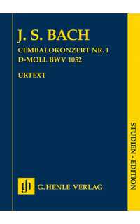 bach j.s - concierto re m bwv 1052 nº 1 (cembalo) bolsillo urtext