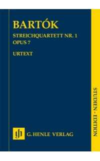 bartok b. - cuarteto de cuerda op.7 nº 1 urtext (bolsillo)