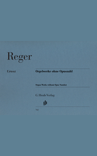reger m. - obras para organo urtext -