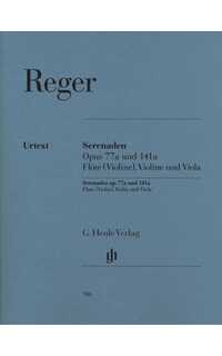 reger m. - serenatas op.77a y op.141a flauta (violin) violin y viola urtext