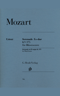 mozart w.a. - serenade mib m urtext - kv.375 - sexteto (pt)