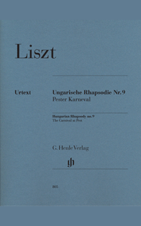 liszt f. - rapsodia hungara nº 9 carnaval en pest