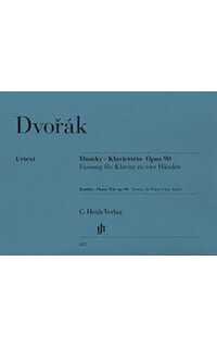 dvorak a. - trio op.90 (piano 4 manos) urtext