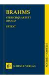 brahms j. - cuarteto cuerda sim op67