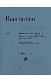 beethoven l.v. - sexteto mib m (sp) 2v/2va/2vc - op.81b