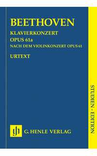 beethoven l.v. - concierto piano op.61a ( org.violin ) estudio (bolsillo)