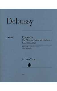 debussy c. - rapsodia urtext -