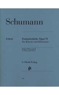 schumann r. - piezas de fantasia urtext - op.73