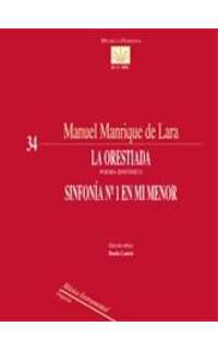 manrique de lara m. - la orestiada; sinfonia nº 1 em mi m