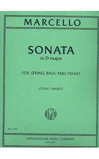 marcello b. - sonata re m - contrabajo y piano