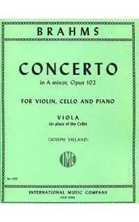 brahms j. - concierto la m - op.102