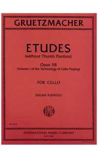 gruetzmacher f. - estudios v.1 (1-12) (24) - op.38