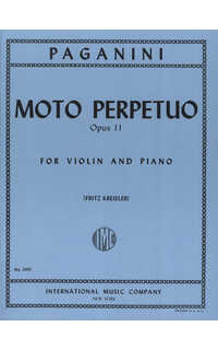 paganini n. - moto perpetuo - op.11