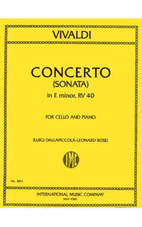 vivaldi a. - concierto mi m de la sonata f.xiv nº5 - rv.40