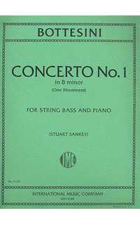 bottesini g. - concierto nº1 si m - contrabajo - un movimiento