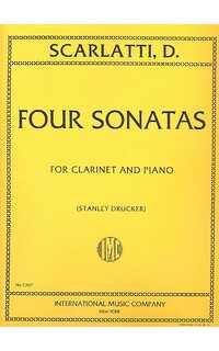 scarlatti d. - sonatas (4) - clarinete y piano