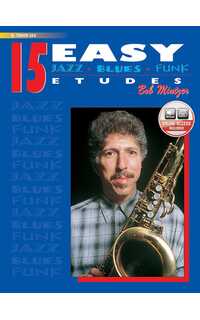 mintzer b. - easy etudes jazz blues funk (15) sax tenor