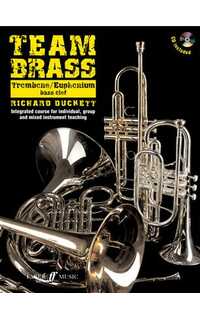 duckett r. - team brass trombone/euphonium (+cd) (bass clef) -