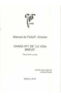 falla / kreisler - danza nº 1 la vida breve - violin y arpa