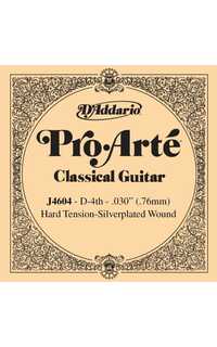 cuerda guitarra clasica - d´addario 4ª tension alta j4604