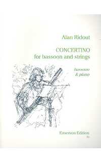ridout - concertino - fagot y piano