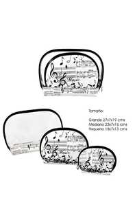 regalo - set 3 neceseres musica