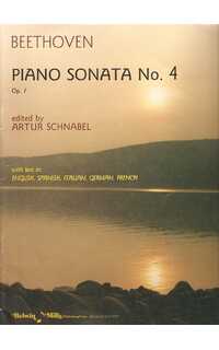beethoven l.v. - sonata nº 4 mib m op.7 (p)