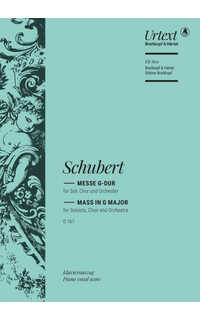 schubert f. - misa nº2 sol m d167
