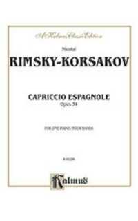 rimsky korsakoff n. - capriccio spagnole piano 4 manos